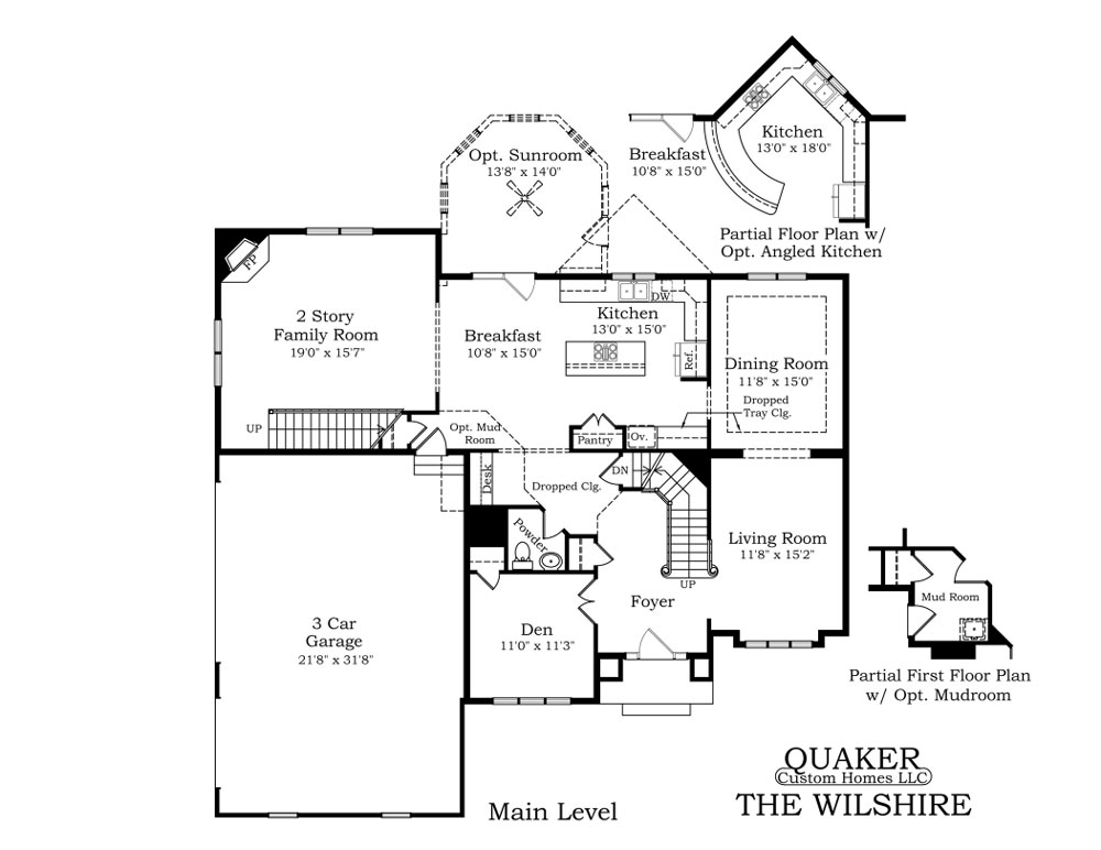 The Wilshire Quaker Custom Homes, LLC
